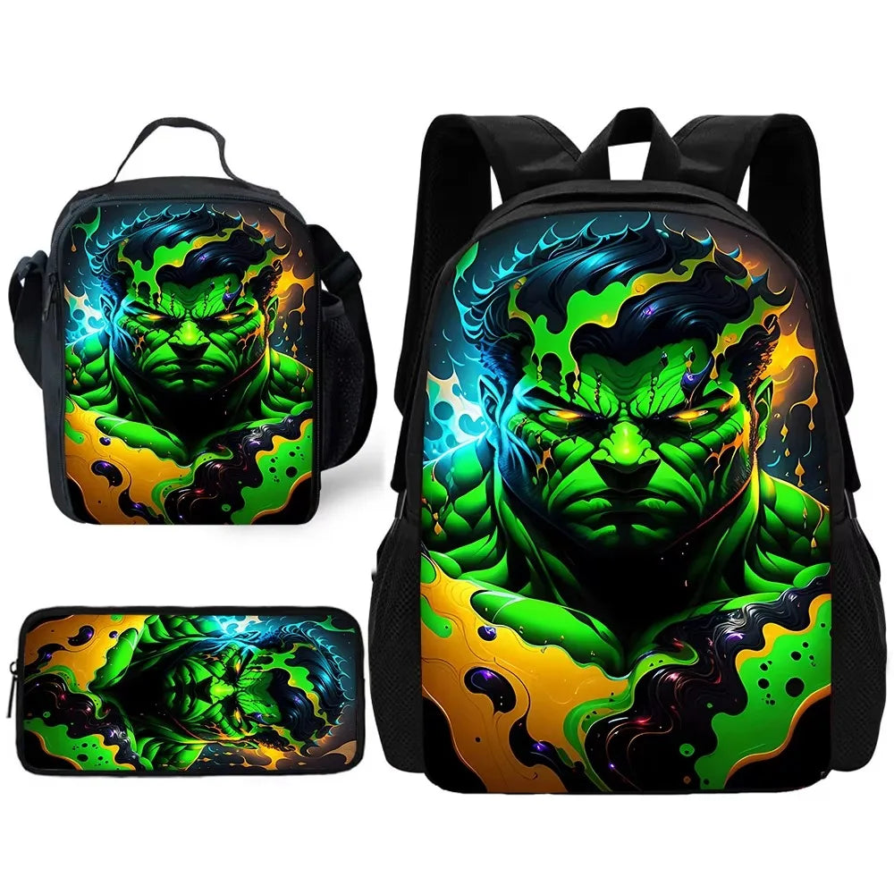 Set batohu Hulk – efekt kosmické tekuté barvy