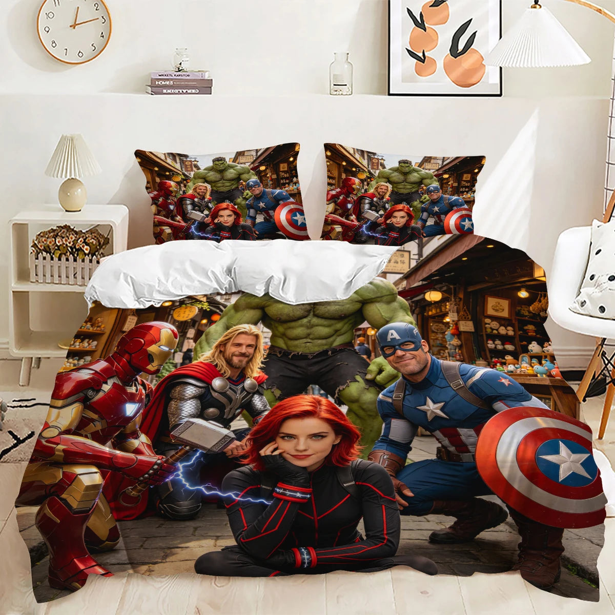 Avengers paplanhuzat – színes csapatdesign