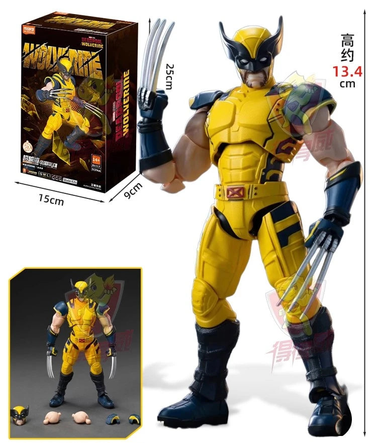 Figura Wolverine Articulada - Coleção X-Men