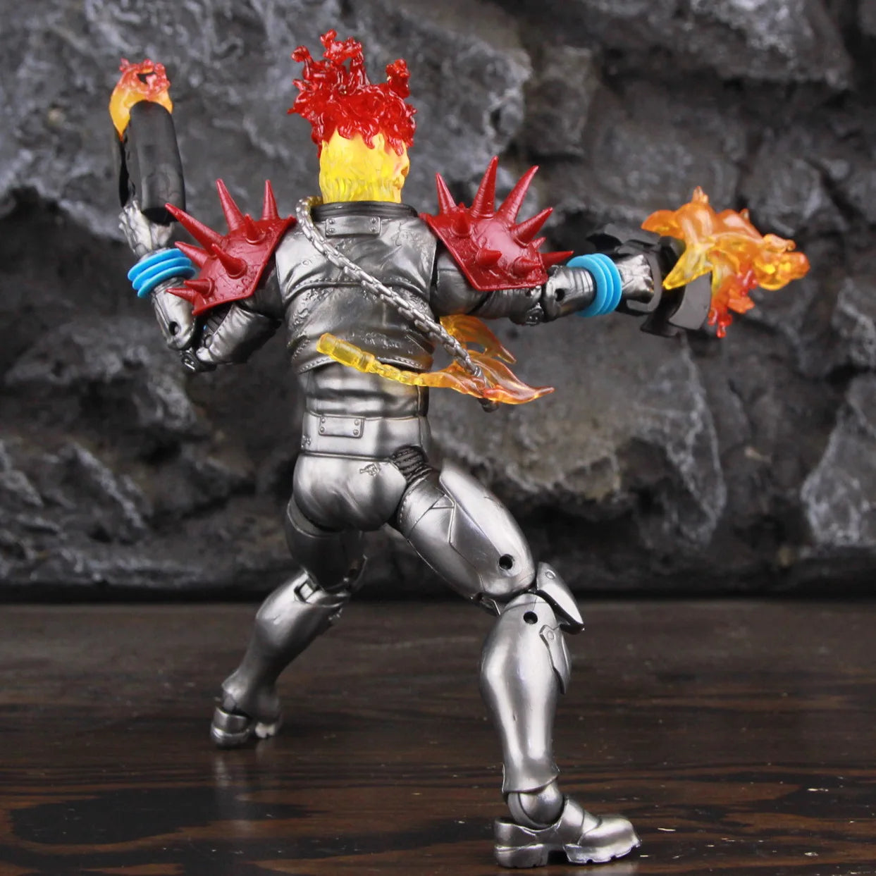 Figurka Cosmic Ghost Rider – planoucí hlava s bičem