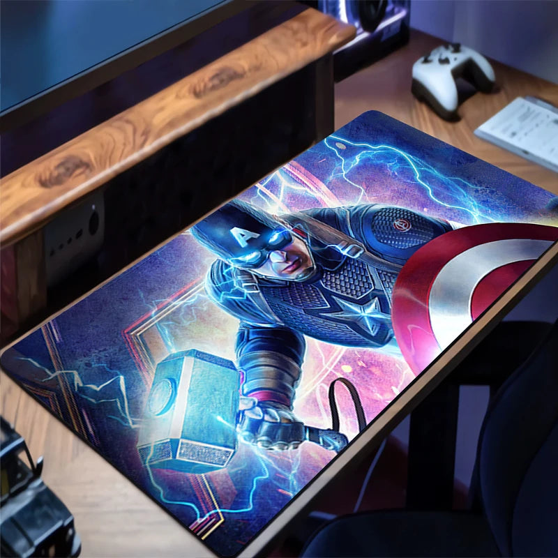 Covoraș de mouse Avengers Captain America - Scut clasic XXL