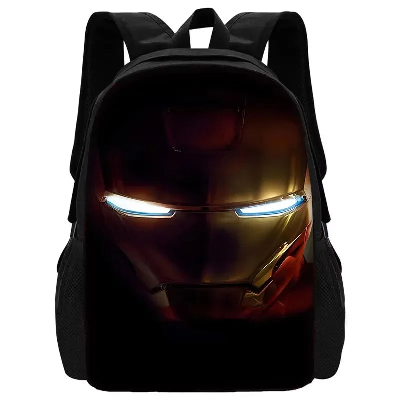 Avengers Iron Man hátizsák – Sötét, lehajtott sisak