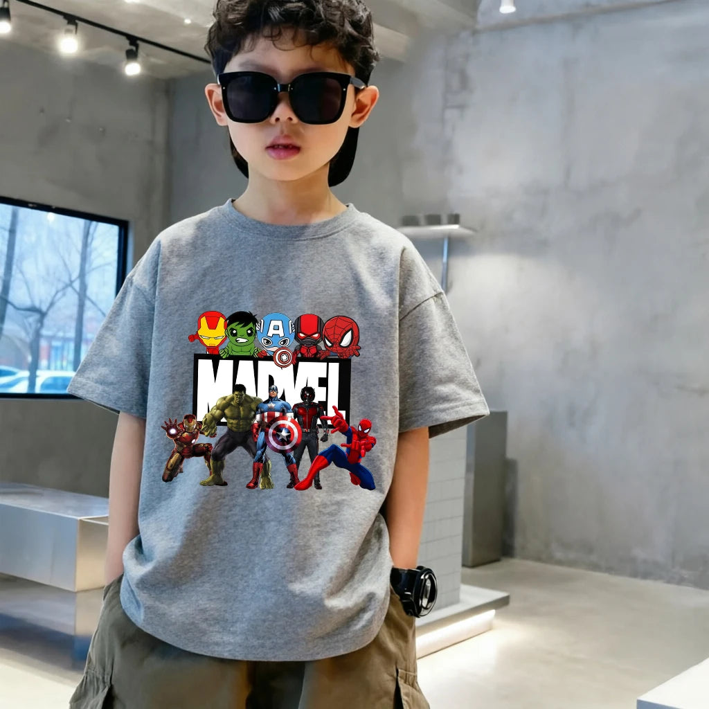 Marvel gyermekpóló – sokszínű chibi csapat
