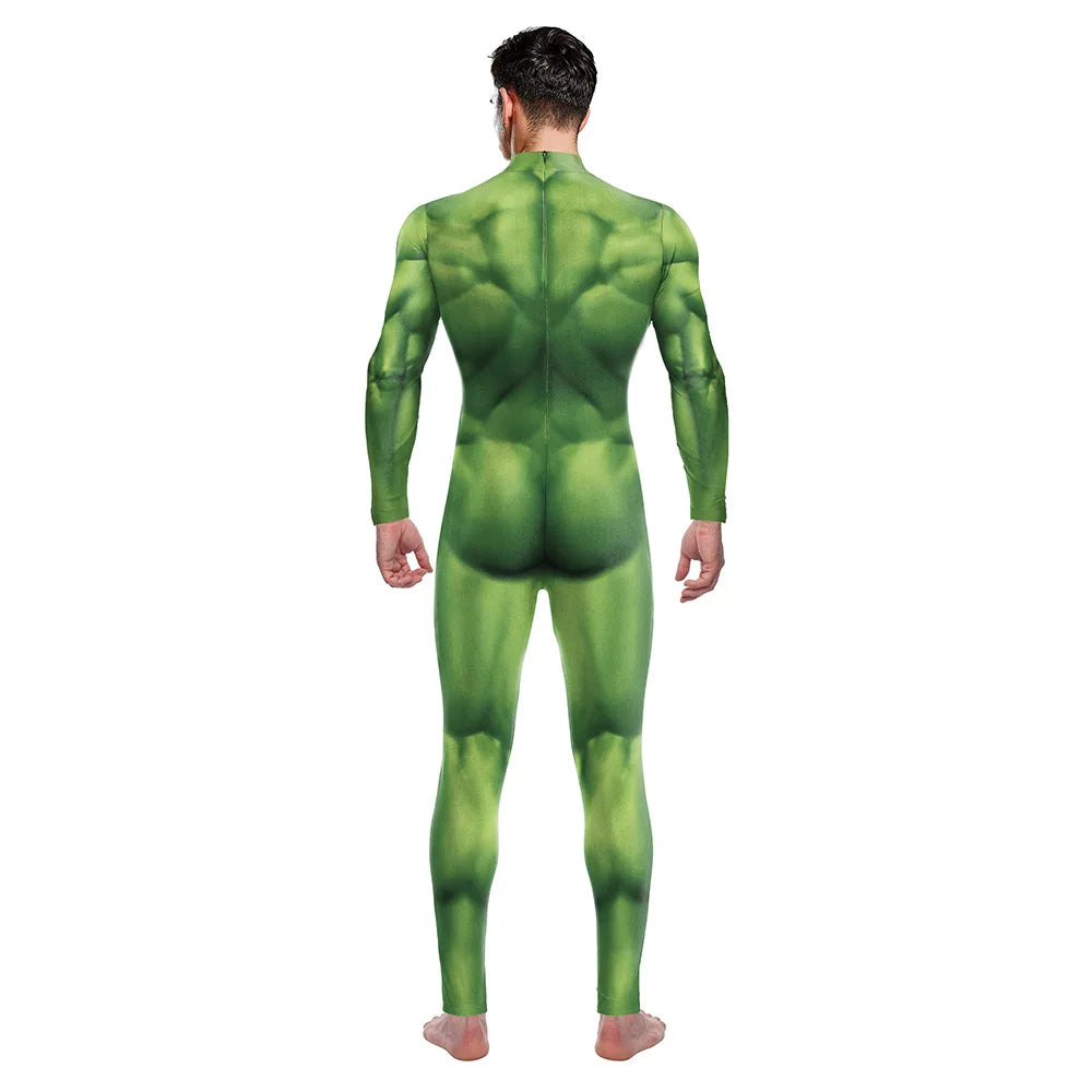 Hulk-kostume – Heldragt med grønne muskler
