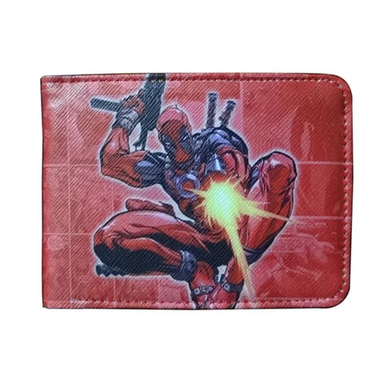 Carteira Avengers Deadpool – Silhueta de energia vermelha