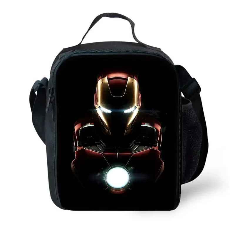 Geantă pentru prânz Avengers Iron Man - Bust cu cască aurie