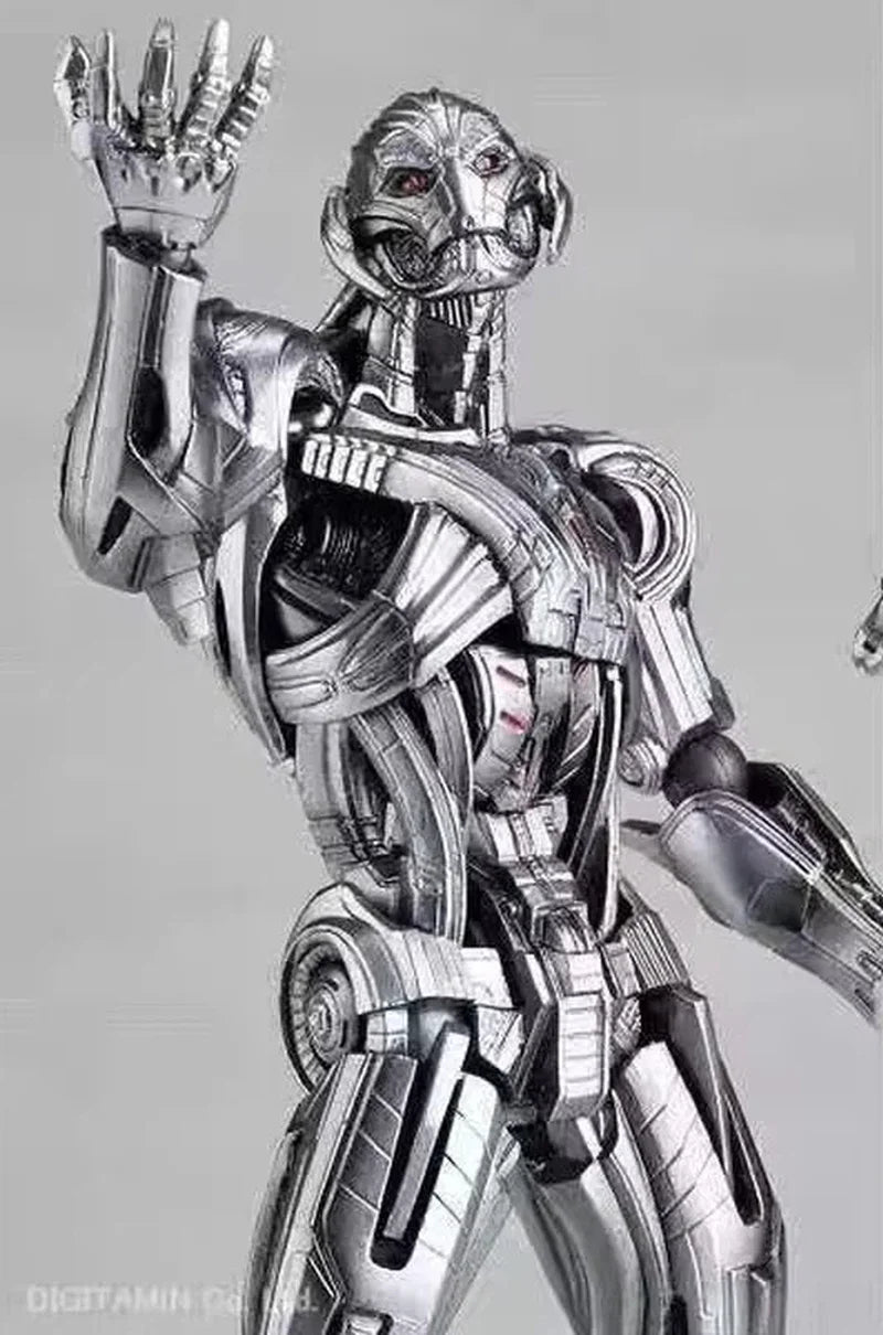 Ultron Revoltech Yamaguchi-figur – rörlig monokrom PVC