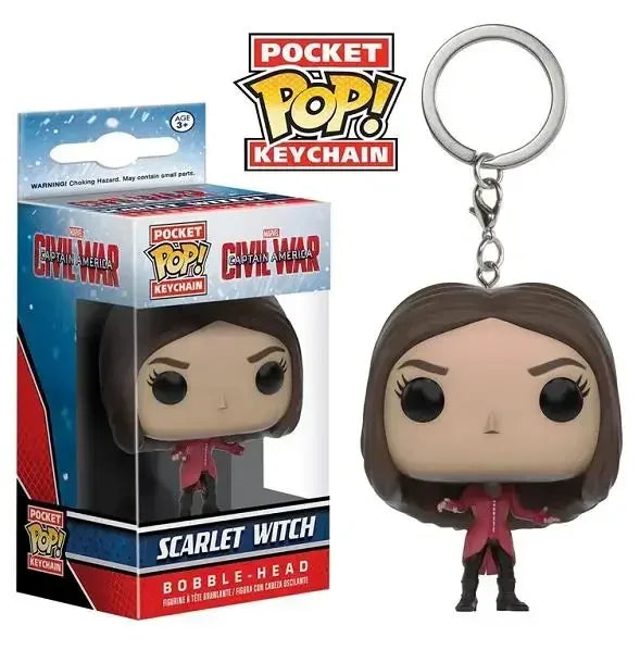 Porta-chaves Funko Pop Avengers Scarlet Witch - Civil War