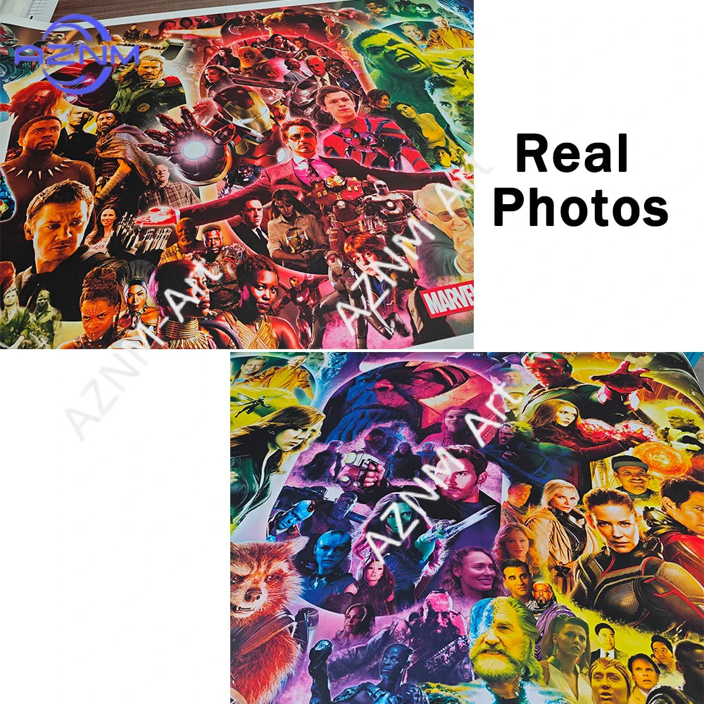 Avengers Hulk-poszter – japán irezumi tetoválásstílus