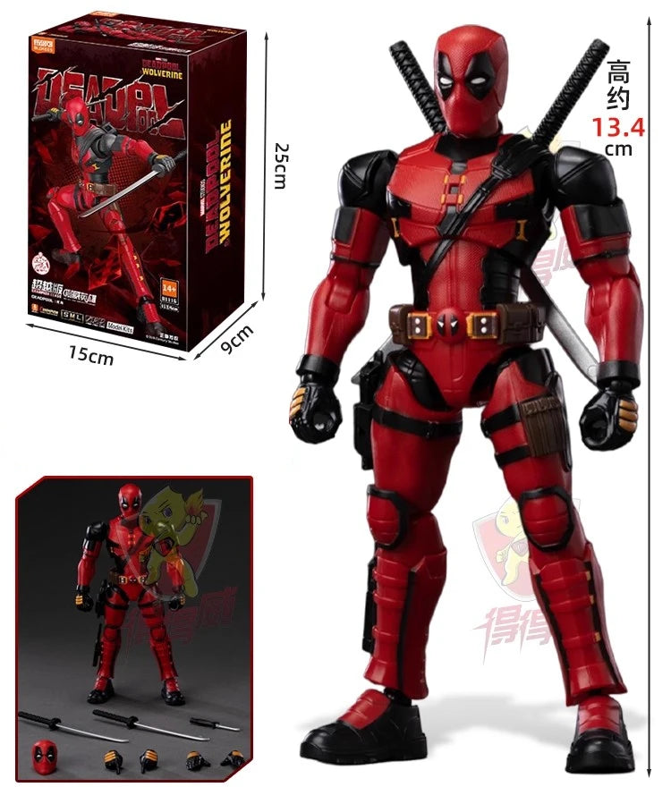 Figurină articulată Deadpool cu katanas – colecția X-Men