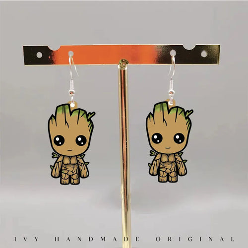 Cercei Guardians of the Galaxy Baby Groot - În picioare