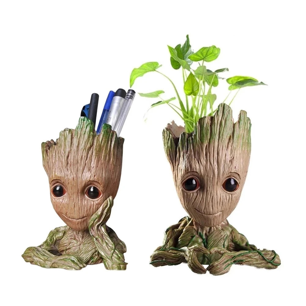 Baby Groot növénytartó – többféle pózba állítható ceruzatartó és rendszerező