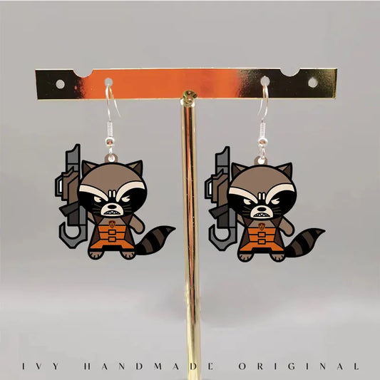 Náušnice Guardians of the Galaxy Rocket Raccoon
