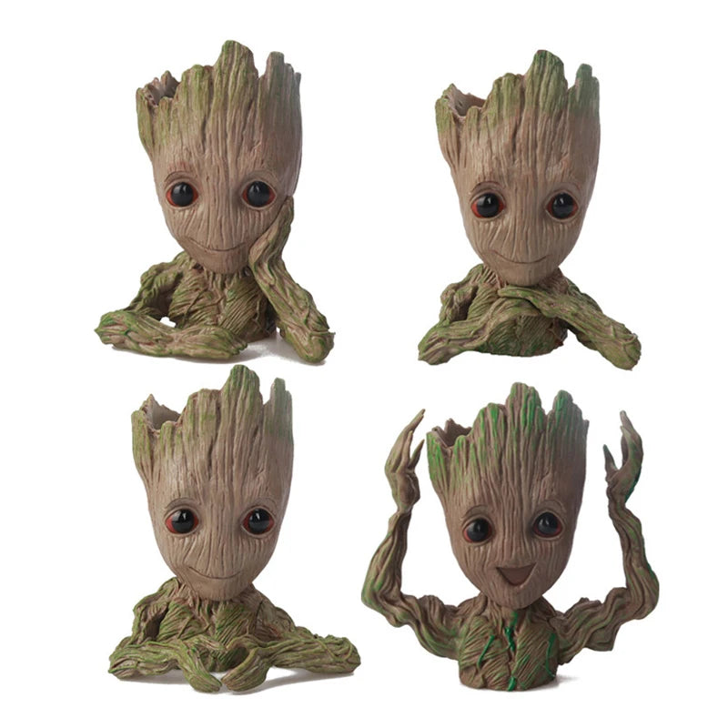 Baby Groot növénytartó – többféle pózba állítható ceruzatartó és rendszerező