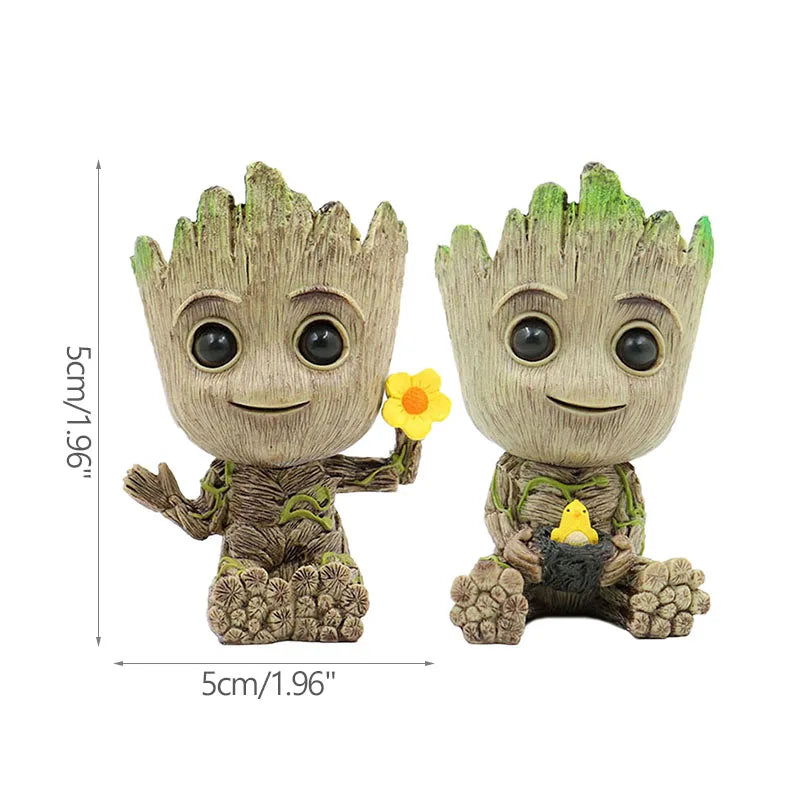Baby Groot növénytartó – többféle pózba állítható ceruzatartó és rendszerező