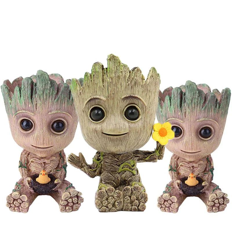 Baby Groot növénytartó – többféle pózba állítható ceruzatartó és rendszerező