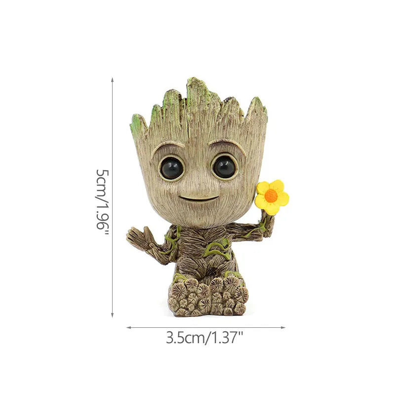 Baby Groot növénytartó – többféle pózba állítható ceruzatartó és rendszerező