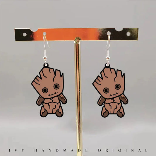 Náušnice Guardians of the Galaxy Baby Groot – sedící