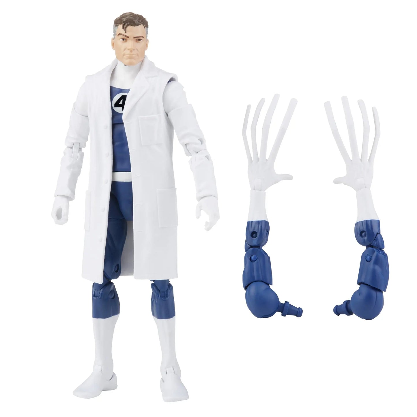 Figurka Marvel Legends Fantastic Four Retro Wave – The Thing, Human Torch, Invisible Woman, Mr. Fantastic, Psycho-Man, 6 palců