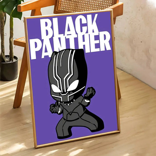 Autocolante Black Panther - Decoração de Parede