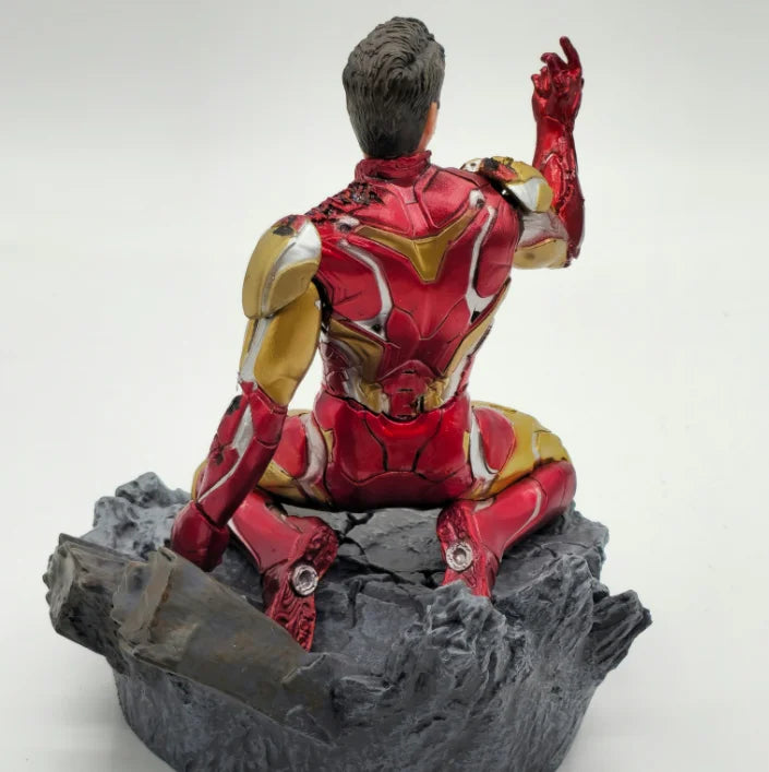 Iron Man MK85 Statue - Tony Stark's Snap on the Rubble