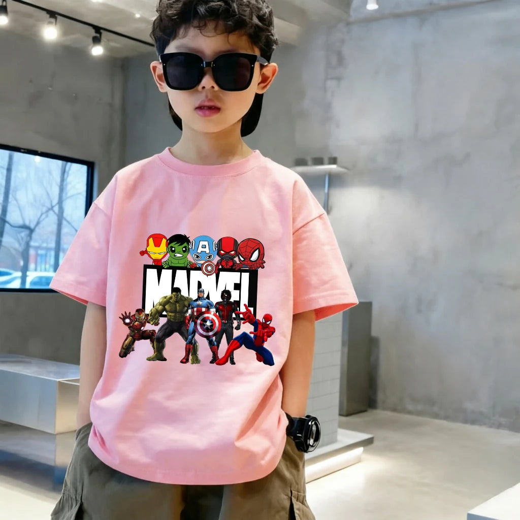Marvel gyermekpóló – sokszínű chibi csapat