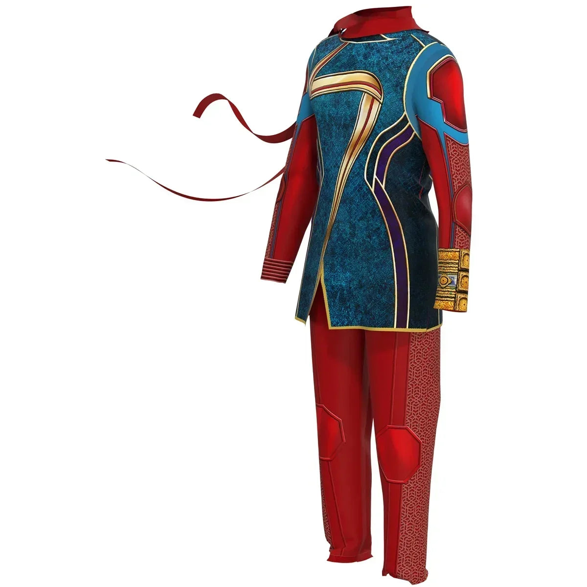 Combinaison de cosplay Ms. Marvel – Kamala Khan
