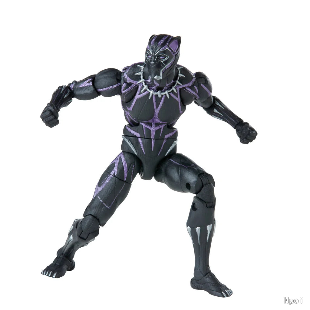 Hasbro Marvel Legends Black Panther figura – fekete-lila, mozgatható jelmez