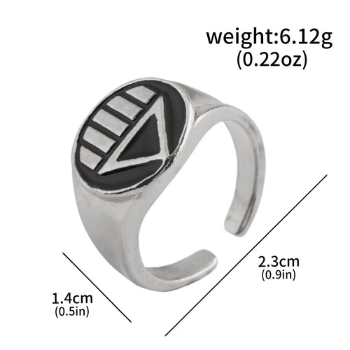 Avengers Ring - Vision Black Triangle