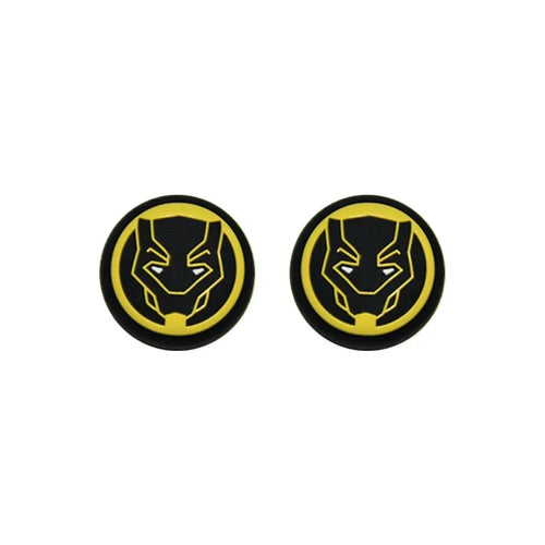 Grip para comando Black Panther - Dueto preto e amarelo