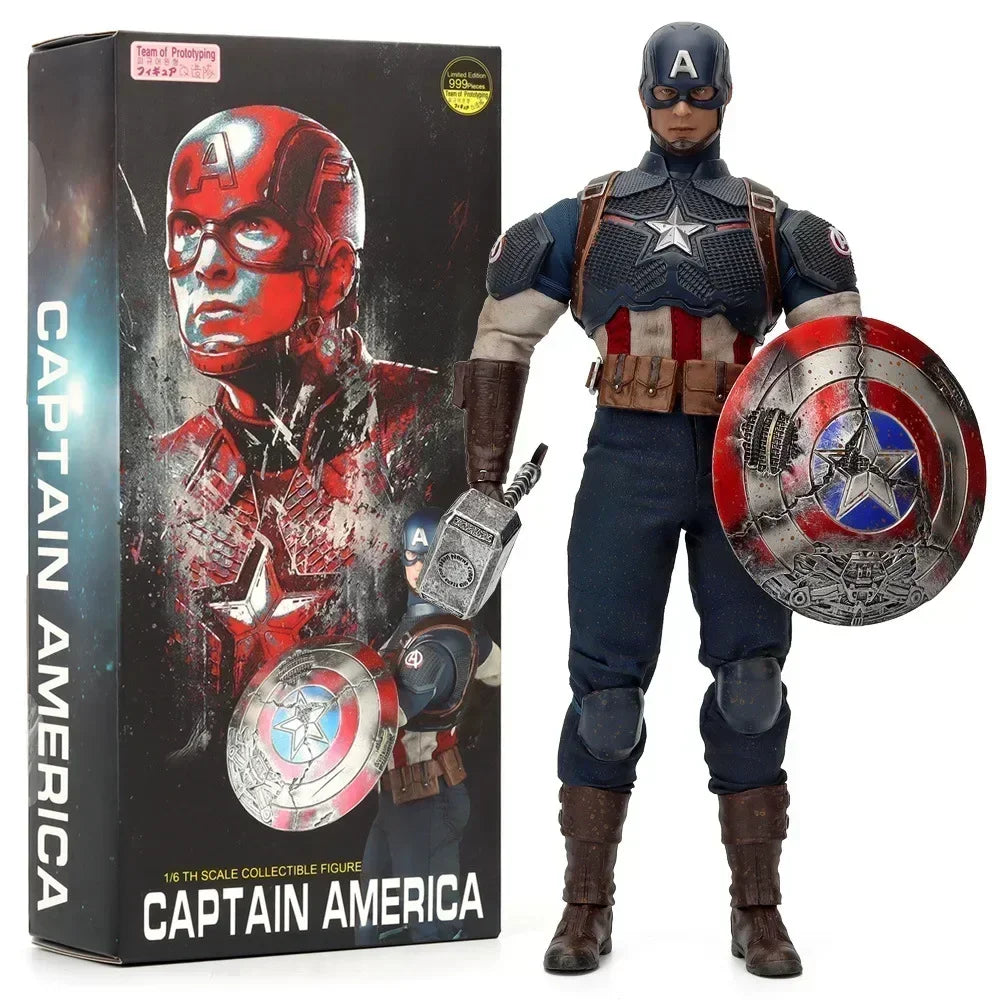 Figurka Avengers Captain America – deluxe edice 1/6