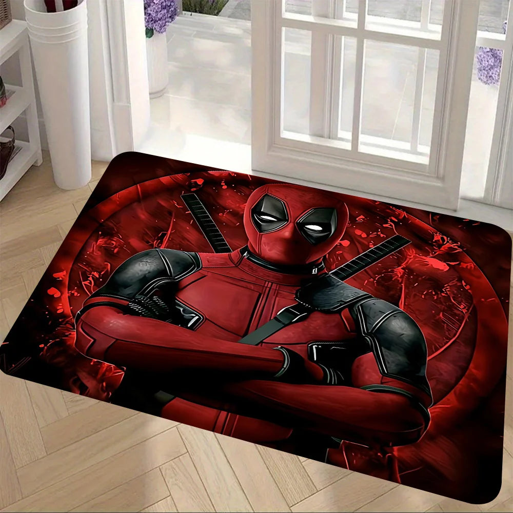 Marvel Deadpool-szőnyeg – Vérvörös, karba tett kezek