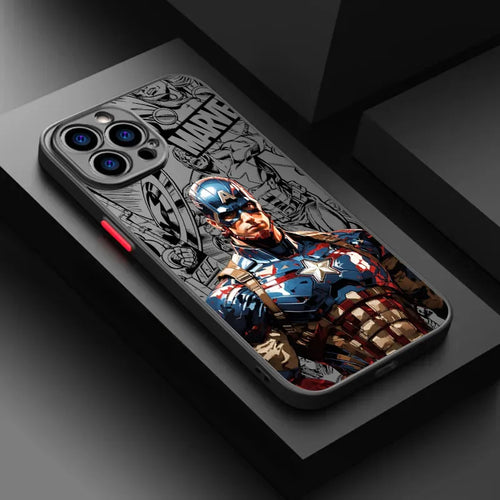 Carcasă Xiaomi Redmi Marvel Captain America – Bust cu brațele încrucișate
