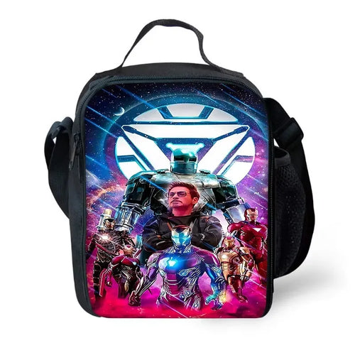 Avengers Iron Man Lunch Bag - Tony Stark Space Squad