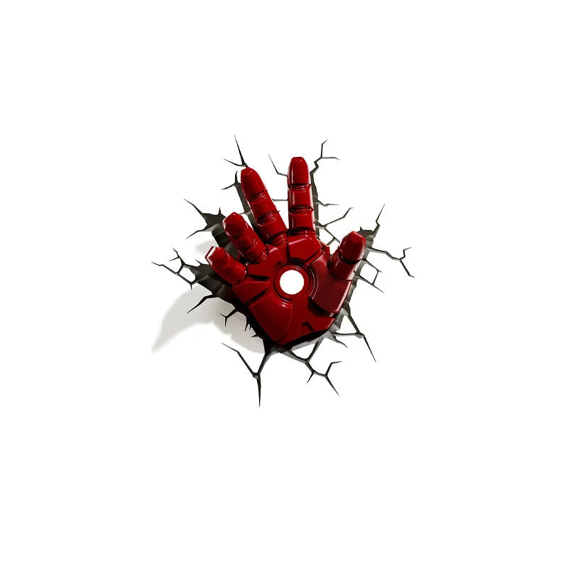Samolepky Avengers Iron Man Captain America – 3D nástěnná iluze