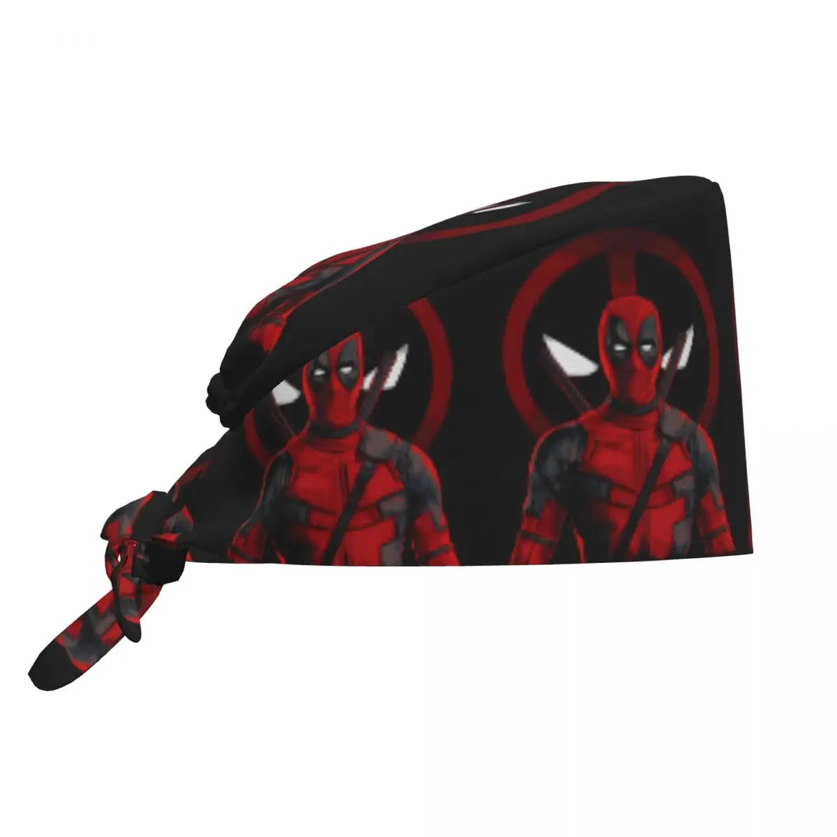 Deadpool-bandana – Svart cirkellogotyp