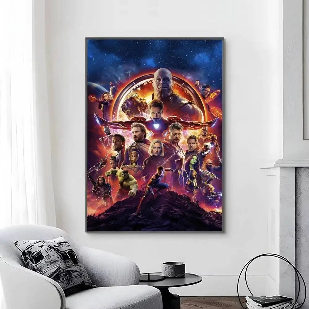 Avengers Infinity War-poszter – Thanos arany kesztyűjének dizájnja