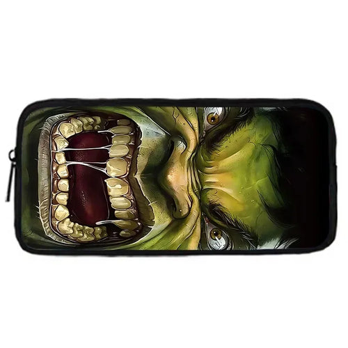 Hulk Pencil Case - Open Mouth with Detailed Teeth