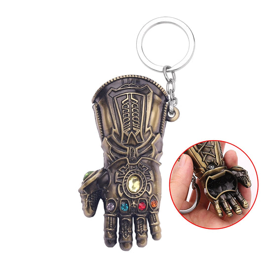 Klíčenka Avengers Thanos – bronzová Rukavice nekonečna