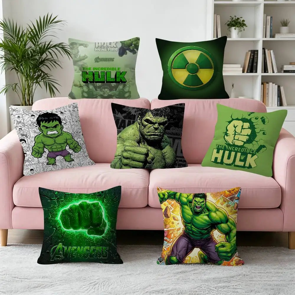 Hulk párnahuzat – Ökölbe szorított ököl képregényes stílusban