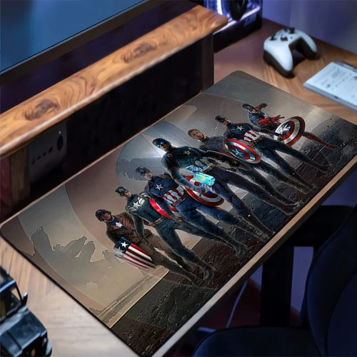 Musemåtte Avengers – Mørkt teamdesign XXL