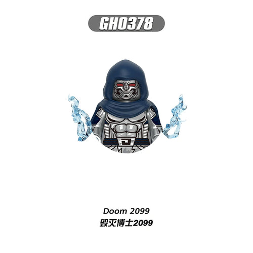 Doctor Doom-figur – Doom 2099 med blå blixtar