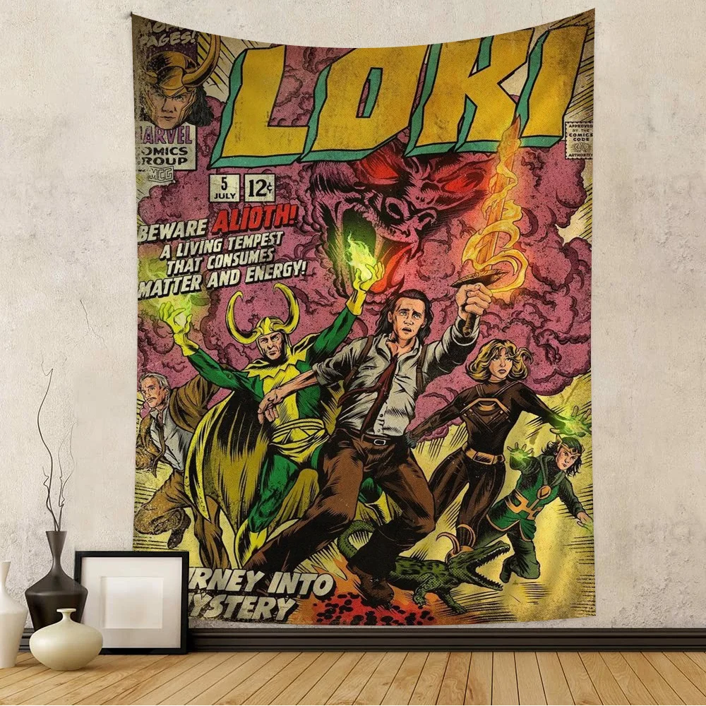 Tapiserie Loki - Copertă de benzi desenate Alioth