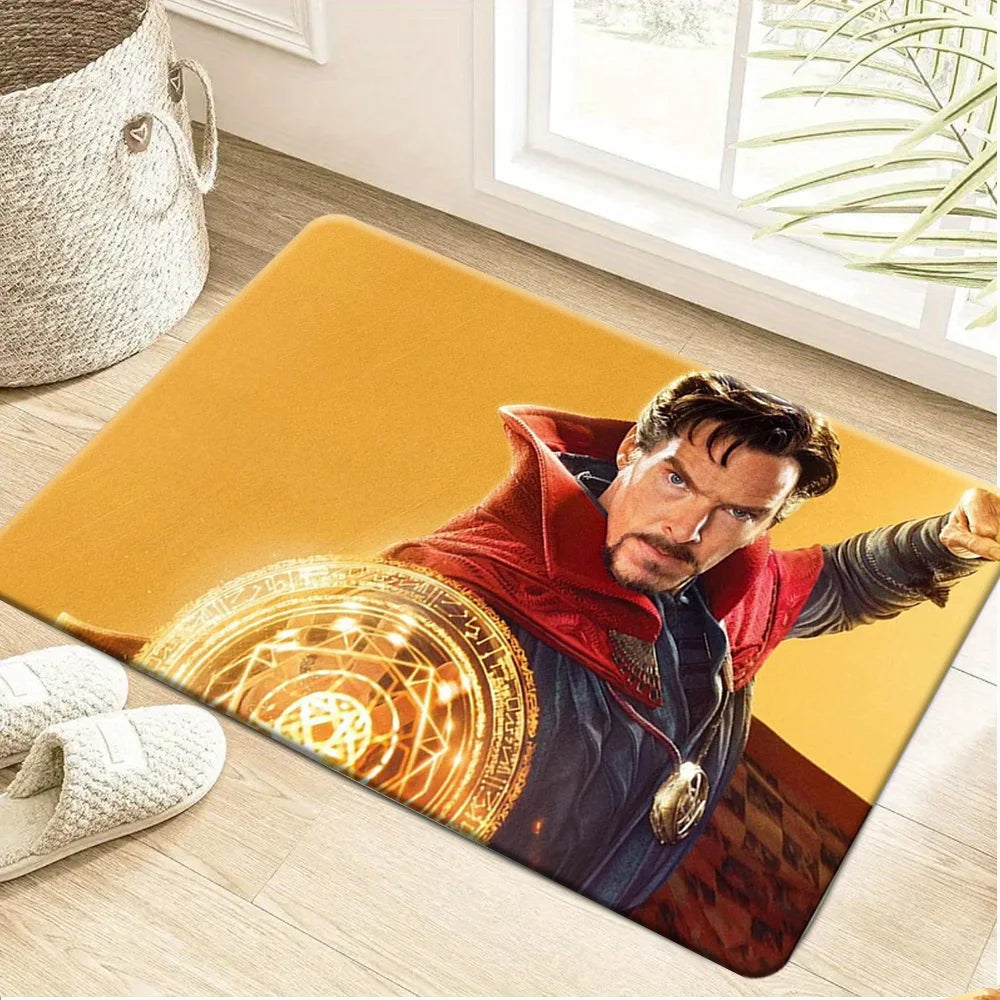 Covoraș Marvel Doctor Strange - Design cu cercuri mistice portocalii