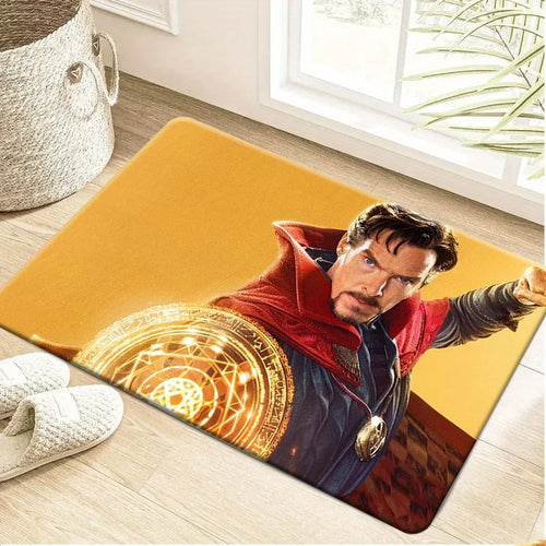 Covoraș Marvel Doctor Strange - Design cu cercuri mistice portocalii