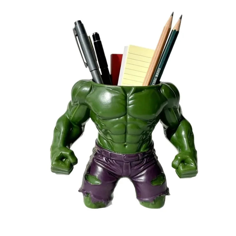 Suport pentru creioane Hulk – Bust musculos, organizare pentru birou