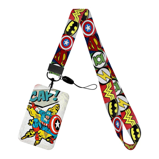 Captain America-badgeholder – tegneserie-popkunst