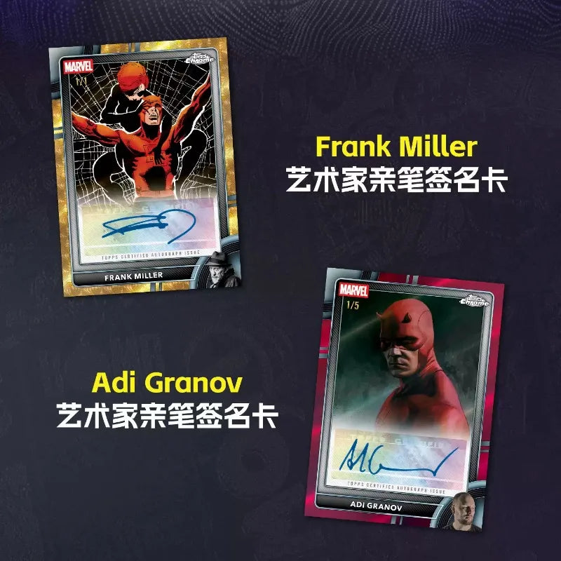 Cărți de colecție Topps Chrome Marvel Comics 2026 - Set oficial Wolverine Venom