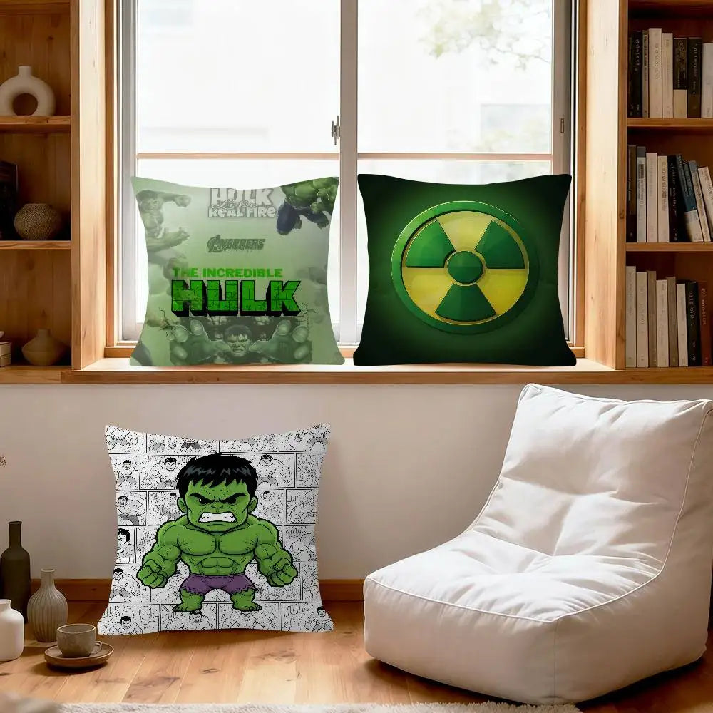 Hulk párnahuzat – Ökölbe szorított ököl képregényes stílusban