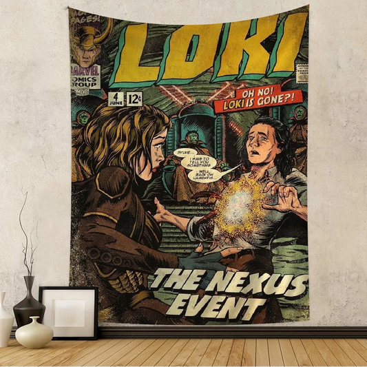 Loki-tapet – omslag från The Nexus Event